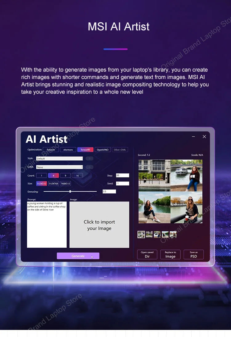 2024 MSI Raider GE68 HX Gaming Laptop 16 Inch 4K UHD 120Hz Mini LED Screen Notebook i9-14900HX 32GB 2TB RTX4080 Netbook Computer