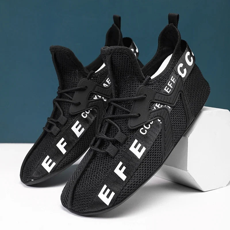 YRZL Loafers Shoes Men Casual Mesh Breathable Non Slip Outdoor Comfortable Indoor Gym Shoes Big Size Shoes for Men