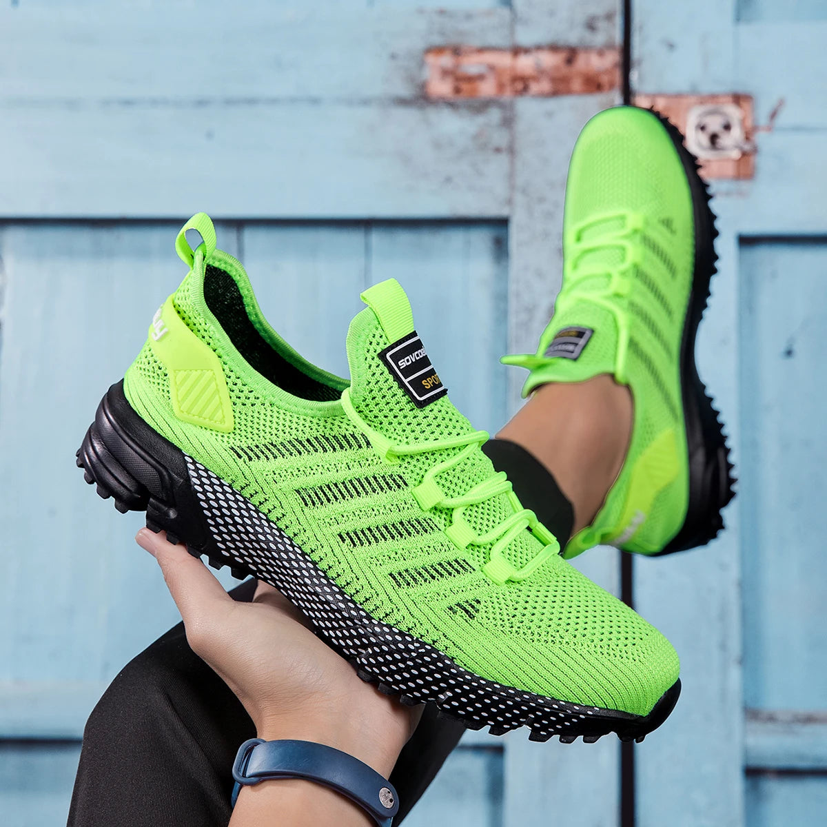 Men Sports Running Shoes Turn Buckle Breathable Lightweight Women's Comfortable Athletic Nonskid Carbon Plate Marathon Sneakers