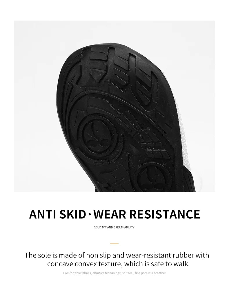 YRZL Loafers Shoes Men Casual Mesh Breathable Non Slip Outdoor Comfortable Indoor Gym Shoes Big Size Shoes for Men