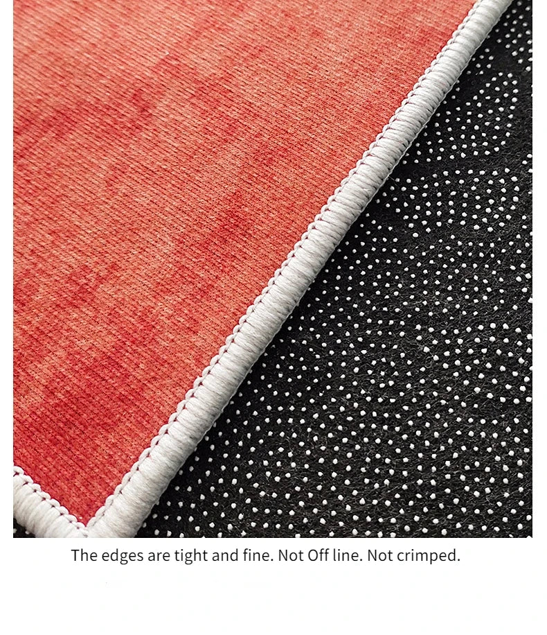 Creative Oval Carpet Living Room Decoration Carpets High Quality Rugs for Bedroom Home Decor Mat Lounge Rug Non-slip Porch Mats