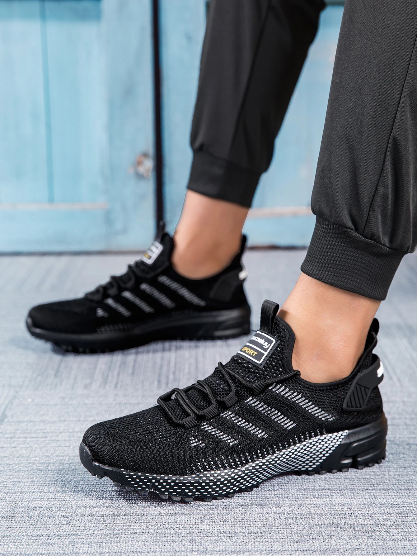 Men Sports Running Shoes Turn Buckle Breathable Lightweight Women's Comfortable Athletic Nonskid Carbon Plate Marathon Sneakers