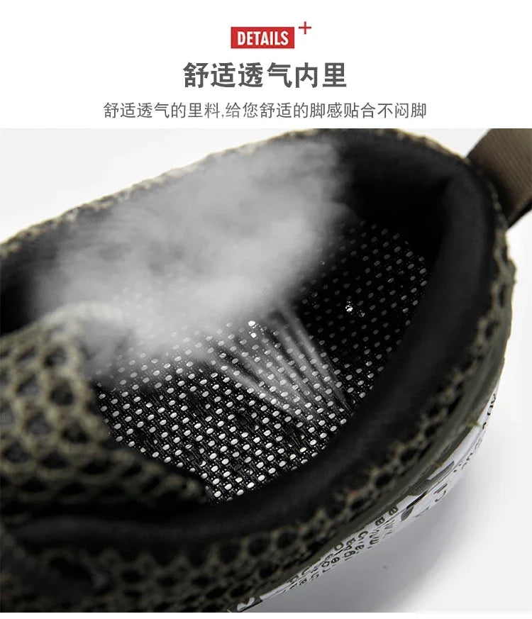 Hight Quality Summer Mens Casual Shoes Aqua Shoes Origin Air Mesh Sneakers Fashion Foam Sport Footwear Beach Shoes Water Shoes