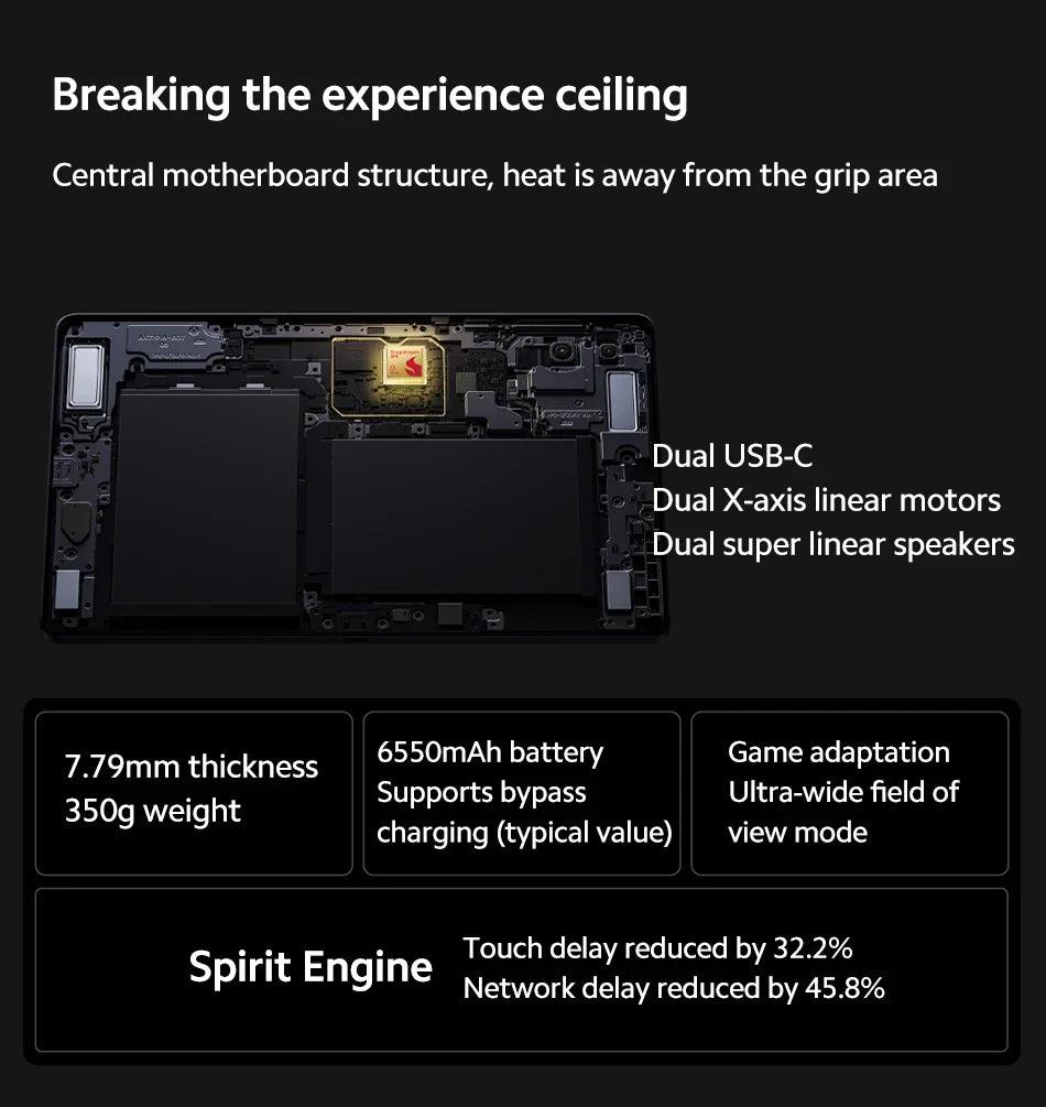 Lenovo LEGION Y700 2025 Tablet Original Global ROM 8.8-Inch 2K 165Hz Display Snapdragon 8 Gen 3  WIFI 7 Android 6550mAh  Pad PC