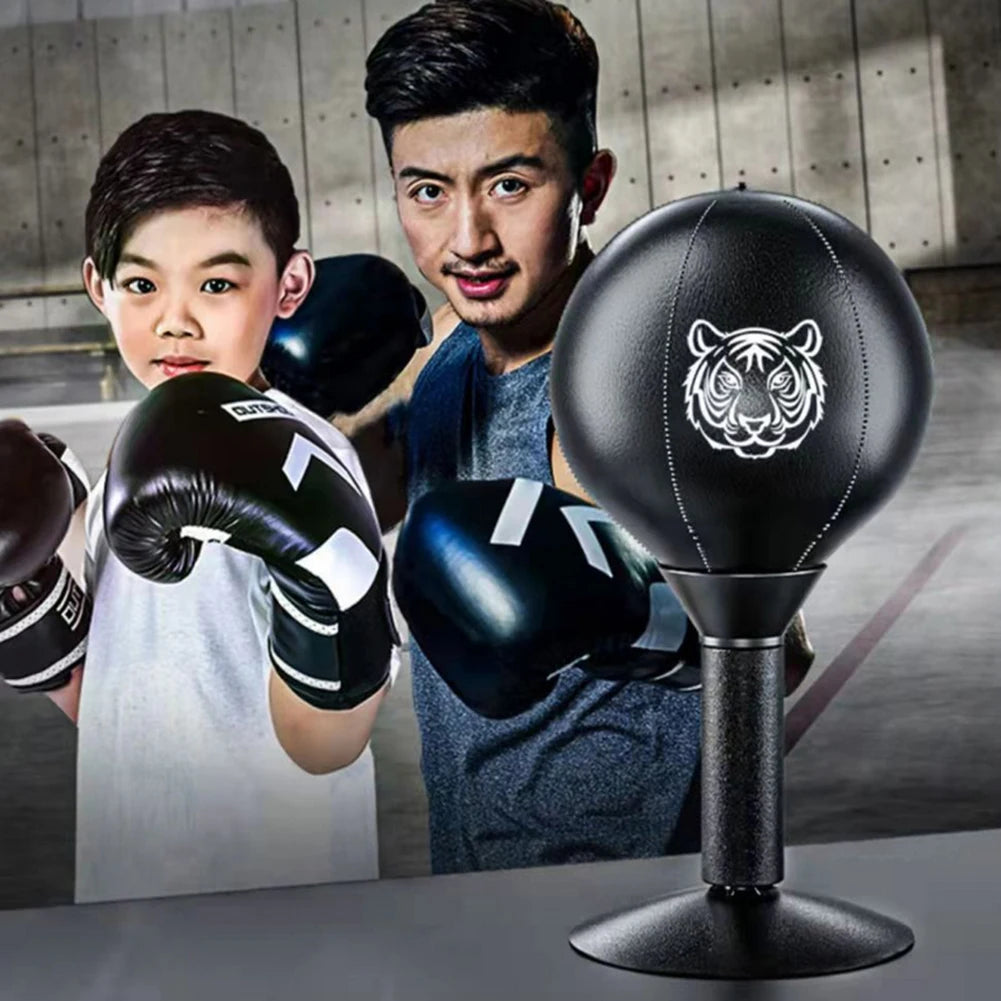 Boxing Bag Heavy Duty Stress Relief Desk Boxing Punch Ball Free Standing Stress Buster Funny Toys for Kids Coworkers and Friends