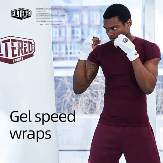 FILTERED Sports High-Quality Breathable Boxing Gel Integrated Shield for Quick  Convenient Hand Wrapping Boxing Gel GSW01