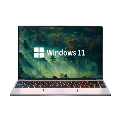 Professional Notebook Windows 11 intel Atom A3950 Laptop Computer 12GB DDR4 1TB 2TB SSD 1920*1080P 14.1" Notebook PC Computer