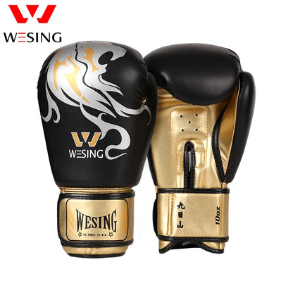 Wesing Boxing Training gloves leather Punch Bag Gloves Pink Boxing Gloves