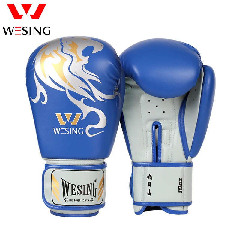 Wesing Boxing Training gloves leather Punch Bag Gloves Pink Boxing Gloves