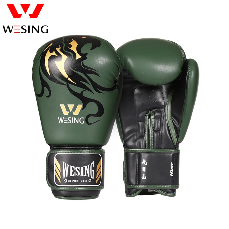 Wesing Boxing Training gloves leather Punch Bag Gloves Pink Boxing Gloves