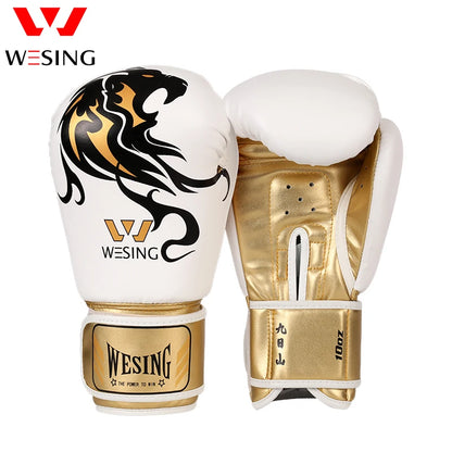 Wesing Boxing Training gloves leather Punch Bag Gloves Pink Boxing Gloves