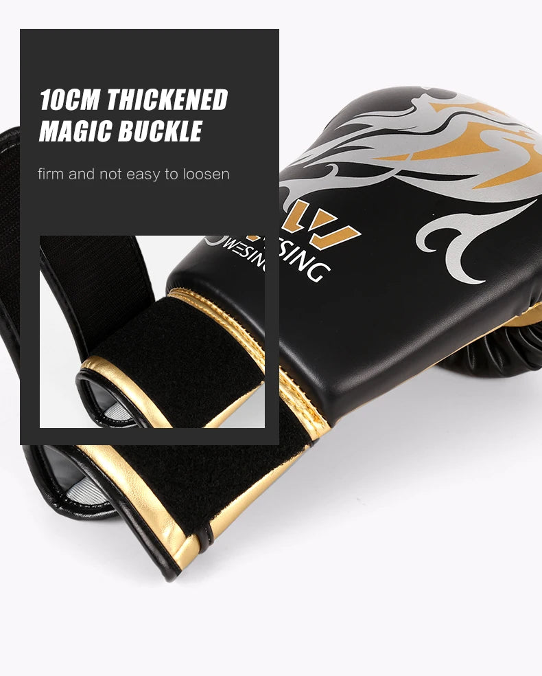 Wesing Boxing Training gloves leather Punch Bag Gloves Pink Boxing Gloves