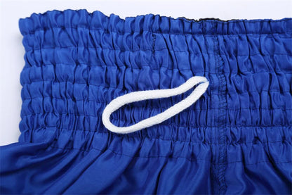 Men's Boxing Shorts Kickboxing Short Muay Thai Women Child Martial Arts Training Team Clothes Gym Grappling BJJ Cage Fight Pants