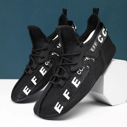 YRZL Loafers Shoes Men Casual Mesh Breathable Non Slip Outdoor Comfortable Indoor Gym Shoes Big Size Shoes for Men