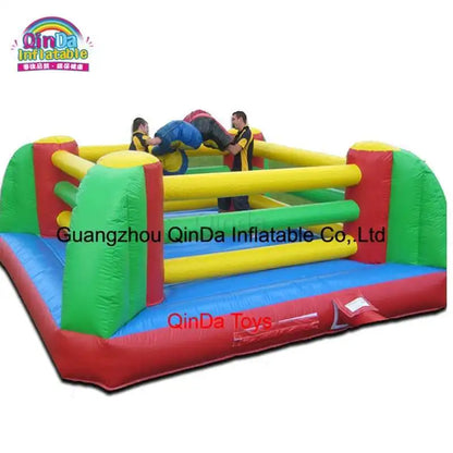 Inflatable Boxing Ring Gloves Inflatable Wrestling Rings Bounce Games For Sale