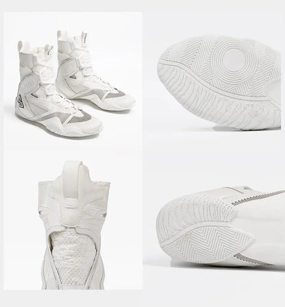 Boxing Shoes Men Boxing Boots Top Quality Combat Athletic Breathable Fighting Sneakers Casual Non-Slip Equipment Wrestling Boots