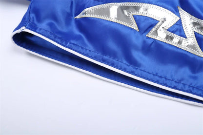 Men's Boxing Shorts Kickboxing Short Muay Thai Women Child Martial Arts Training Team Clothes Gym Grappling BJJ Cage Fight Pants