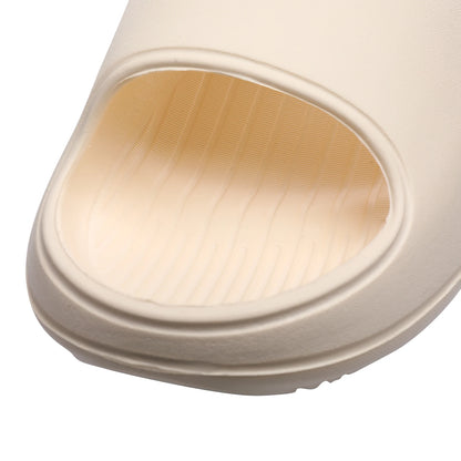 Bebealy Fashion Brand Sneaker Slippers For Women Men Casual Platform Slides Summer Beach Slippers EVA Hollow Sports House Shoes