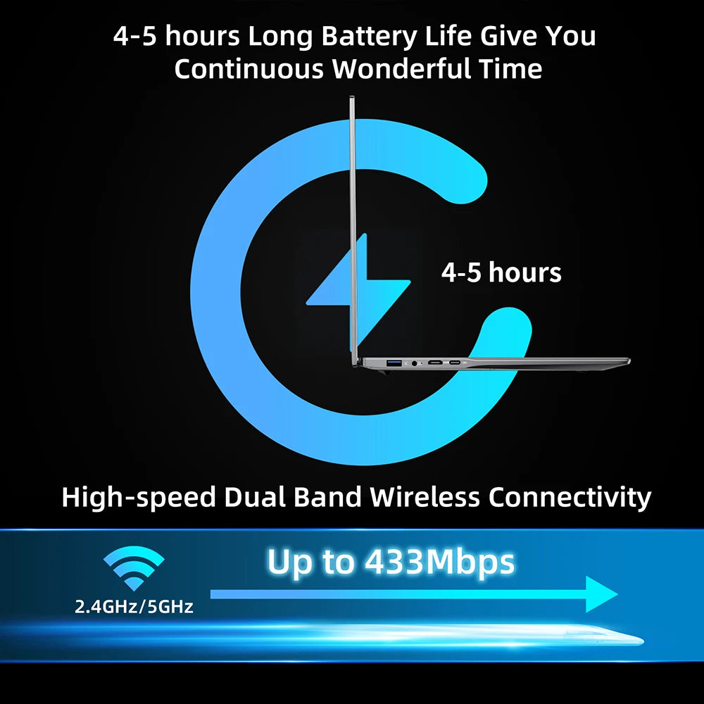 Bmax X15 Pro 15.6 Inch 16Gb Ram 512Gb Ssd Intel N95 Cpu Windows 11 Notebook 1920*1080 Dual Wifi USB Pc Laptop Ddr4