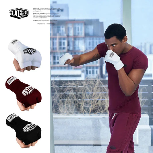 FILTERED Sports High-Quality Breathable Boxing Gel Integrated Shield for Quick  Convenient Hand Wrapping Boxing Gel GSW01