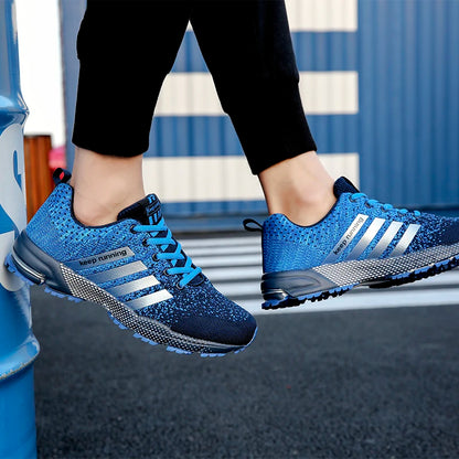 New large size men's casual sports shoes fashion thick soles easily breathable men's sneakers comfortable running men's shoes