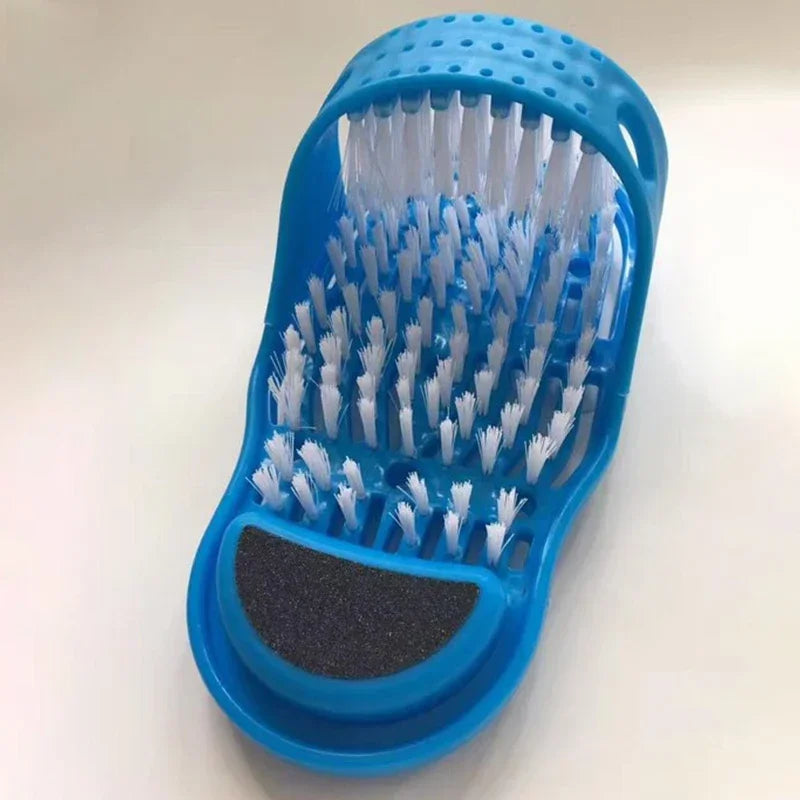 Bathroom Foot Massage Slippers Lazy Foot Washing Rubbing Slippers Suction Cup Foot Rubbing Mop Dead Skin Removal TV Foot Washers