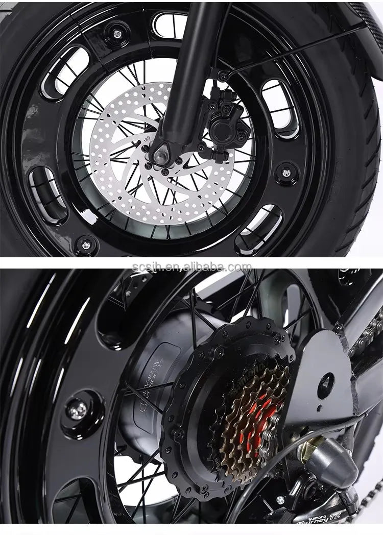 Street models, motorized scooters.