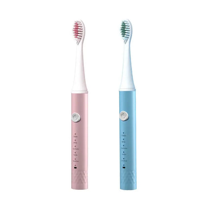 Jianpai Adult Blue Pink Sonic Electric Toothbrush Adult 5-gear Mode USB Charging IPX7 Waterproof Sonic Electric Toothbrush