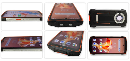 【World premiere】Blackview BV8200 Rugged Phone 6.5" 2.4K 120Hz Display Helio G100 NFC 12GB 256GB Android 14 45W Charger CellPhone