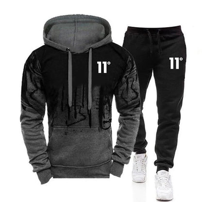 Casual Fashion High Quality Men's Tracksuit Jogging Men Versatile Sweatshirts Sweat Pants Comfort Daily Sports Simple Hoodie Set