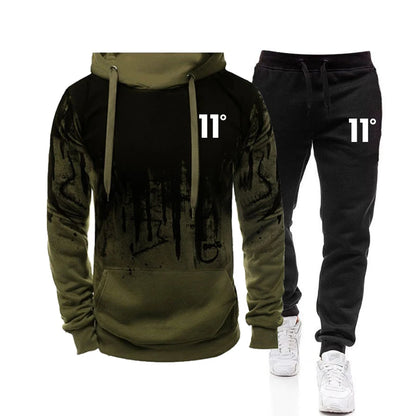Casual Fashion High Quality Men's Tracksuit Jogging Men Versatile Sweatshirts Sweat Pants Comfort Daily Sports Simple Hoodie Set