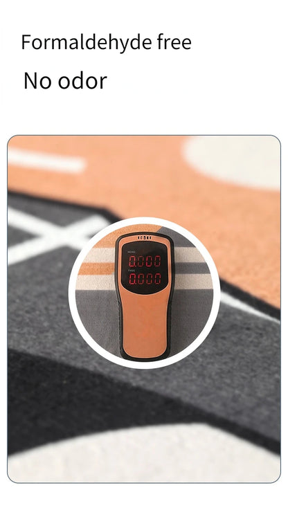 Creative Oval Carpet Living Room Decoration Carpets High Quality Rugs for Bedroom Home Decor Mat Lounge Rug Non-slip Porch Mats