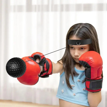 Indoor Boxing Reflex Ball Set Reflex Speed Training Punching Balls Child Adults Fitness Equipment For Hand Eye Coordination