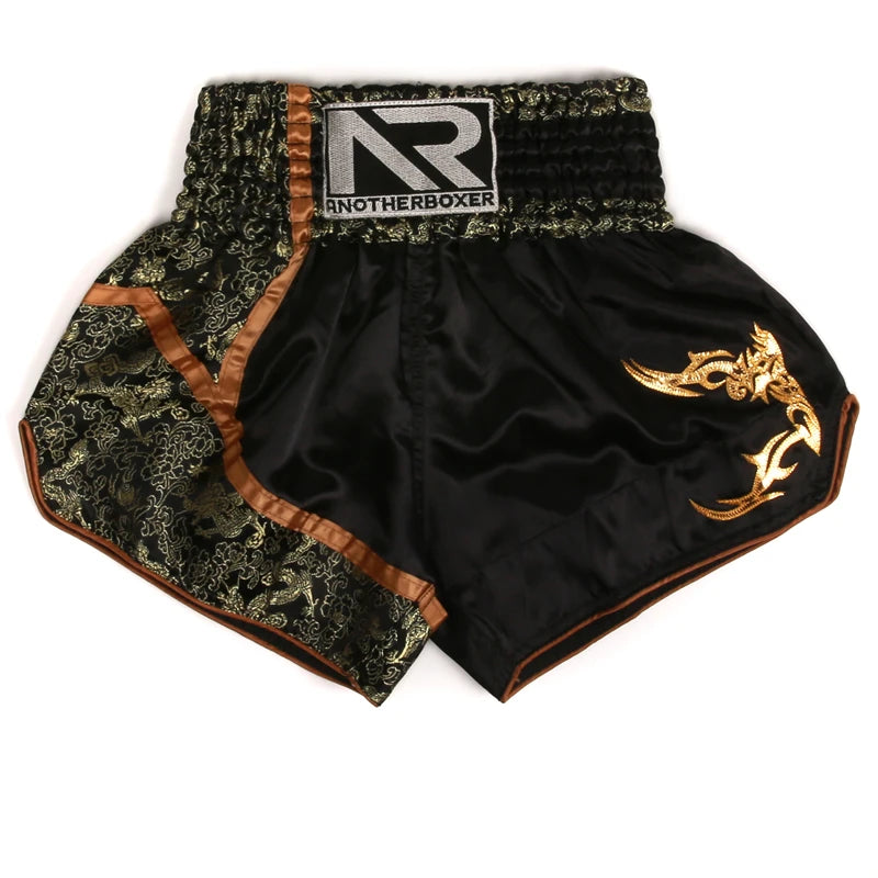 Men's Boxing Shorts Kickboxing Short Muay Thai Women Child Martial Arts Training Team Clothes Gym Grappling BJJ Cage Fight Pants