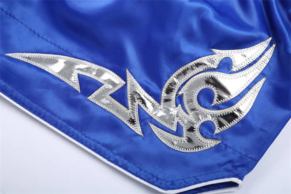 Men's Boxing Shorts Kickboxing Short Muay Thai Women Child Martial Arts Training Team Clothes Gym Grappling BJJ Cage Fight Pants