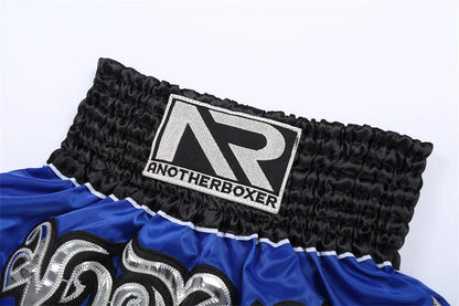 Men's Boxing Shorts Kickboxing Short Muay Thai Women Child Martial Arts Training Team Clothes Gym Grappling BJJ Cage Fight Pants