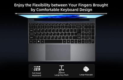 Bmax X15 Pro 15.6 Inch 16Gb Ram 512Gb Ssd Intel N95 Cpu Windows 11 Notebook 1920*1080 Dual Wifi USB Pc Laptop Ddr4