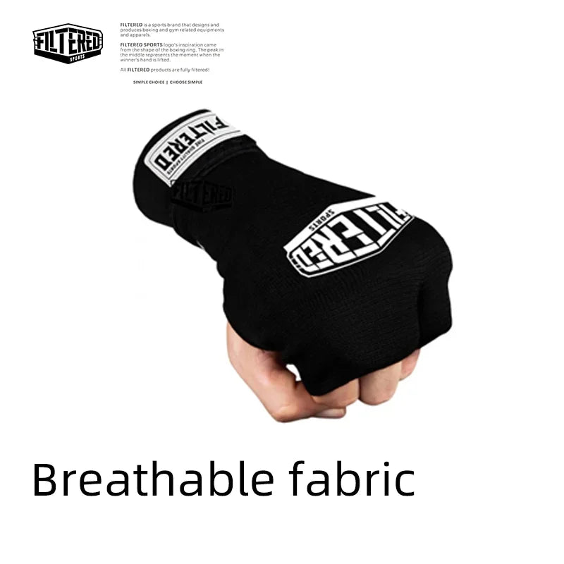 FILTERED Sports High-Quality Breathable Boxing Gel Integrated Shield for Quick  Convenient Hand Wrapping Boxing Gel GSW01