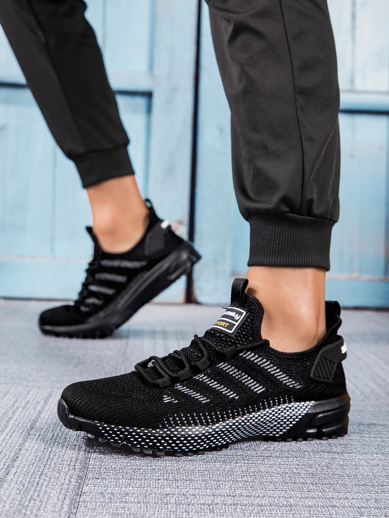 Men Sports Running Shoes Turn Buckle Breathable Lightweight Women's Comfortable Athletic Nonskid Carbon Plate Marathon Sneakers