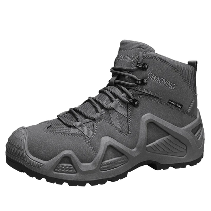 Men's Brand Outdoor Lace-up Boots Autumn Winter Man Fashion Solid Shoes for Men Waterproof Wear-resistant Boots Male Hike Shoes