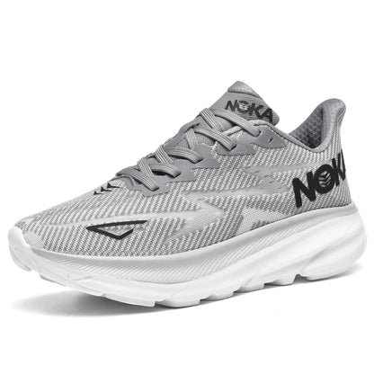 Men Sports Running Shoes Casual Carbon Plate Marathon Breathable Lightweight Women's Comfortable Athletic Nonskid Sneakers