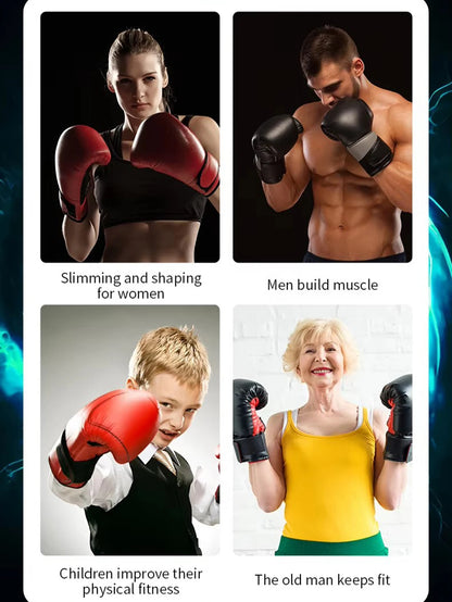 Wall Mounted Music Boxing Machine,Smart Bluetooth Boxing Machine with Boxing Gloves Workout Punching Equipment for Adults Kids