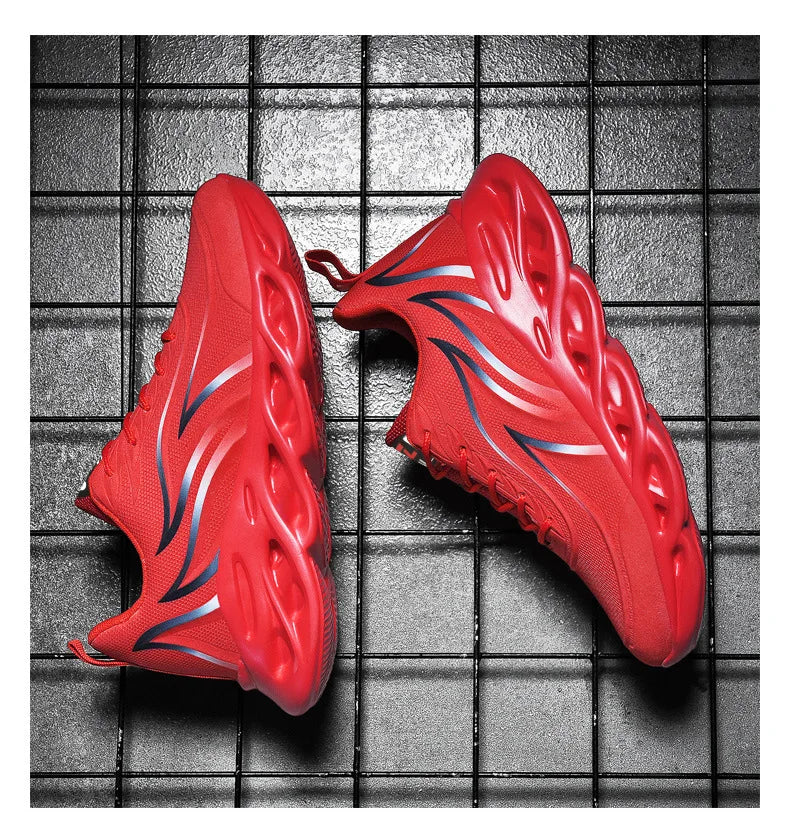 Trend Men's Sneakers Fashion Men's Running Shoes Tennis Basketball Sports Shoes Outdoor Walking Breathable Lace-up Jogging Shoes