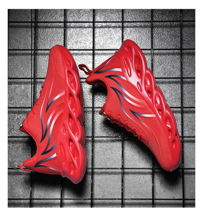 Trend Men's Sneakers Fashion Men's Running Shoes Tennis Basketball Sports Shoes Outdoor Walking Breathable Lace-up Jogging Shoes