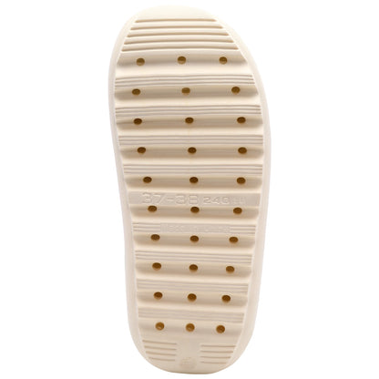 Bebealy Fashion Brand Sneaker Slippers For Women Men Casual Platform Slides Summer Beach Slippers EVA Hollow Sports House Shoes