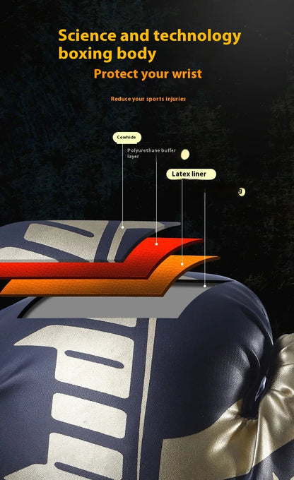 Boxing Gloves Breathable Kickboxing Gloves Comfortable Professional Boxing Gloves Punching Training Gloves for Children Adults