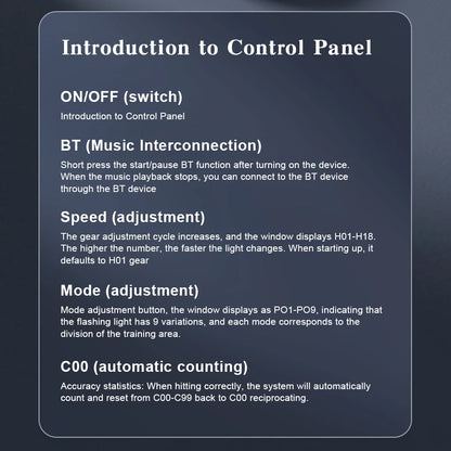 Smart Music Boxing Machine Sports Fitness Boxing Trainer Home Exercise Response Training Boxing Wall Target for Adult/Children