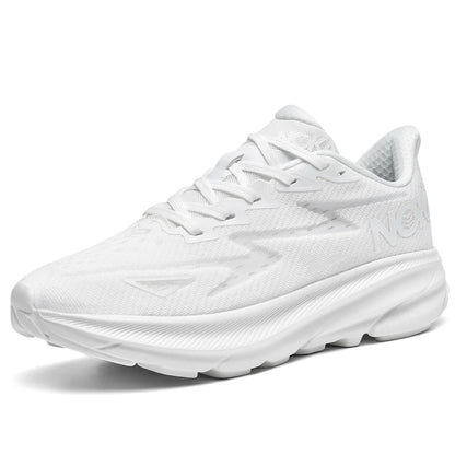 Men Sports Running Shoes Casual Carbon Plate Marathon Breathable Lightweight Women's Comfortable Athletic Nonskid Sneakers