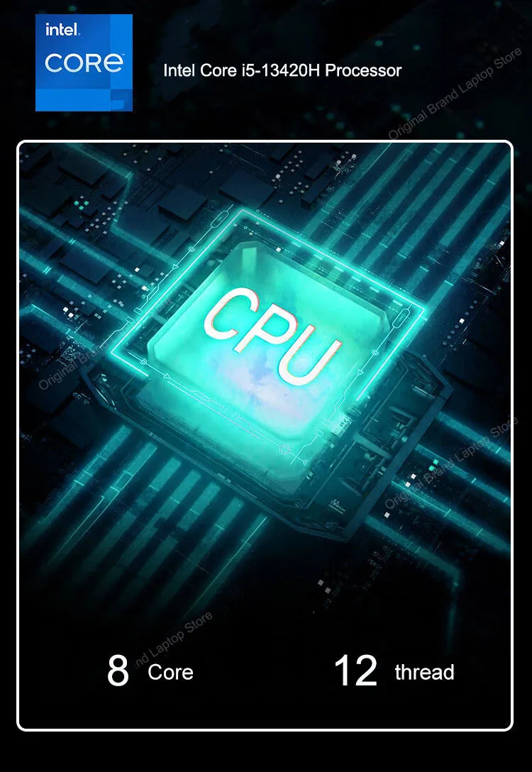 2024 MSI Thin 15 Gaming Laptop 15.6 Inch 2.5K FHD 144Hz IPS Screen Notebook i5-13420H 32GB 1TB RTX3050 Gaming Netbook Computer