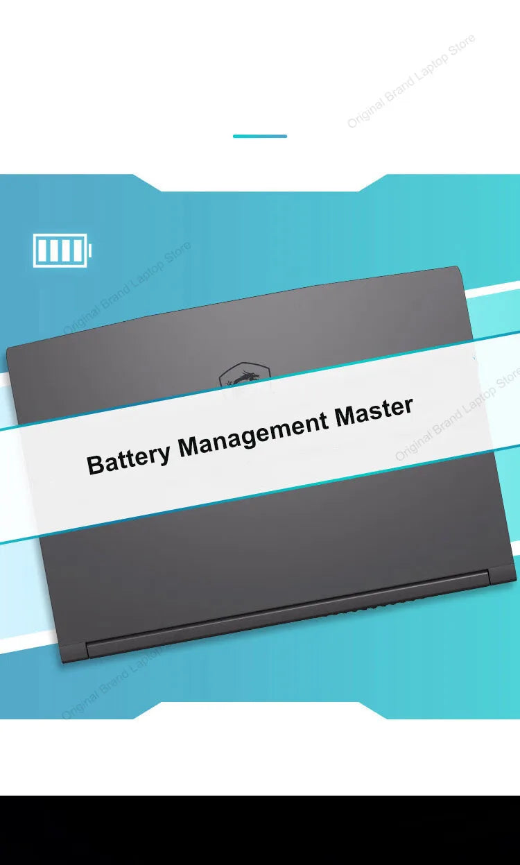 2024 MSI Thin 15 Gaming Laptop 15.6 Inch 2.5K FHD 144Hz IPS Screen Notebook i5-13420H 32GB 1TB RTX3050 Gaming Netbook Computer